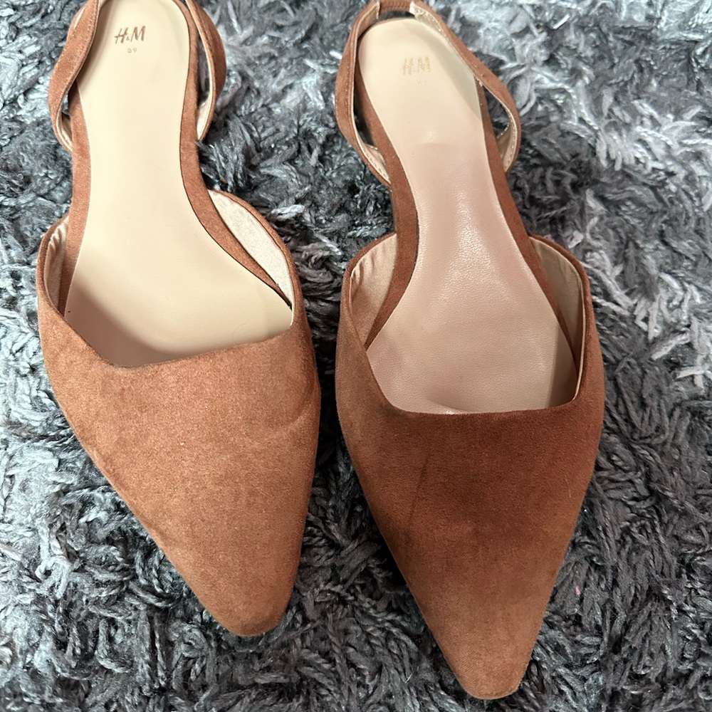 H&M suede flats